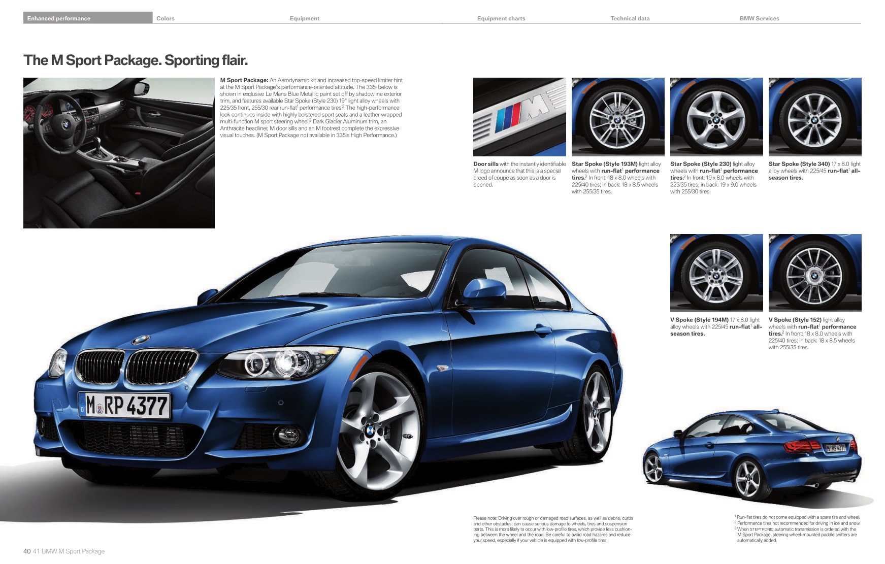 2011 BMW 3-Series Coupe Brochure Page 22